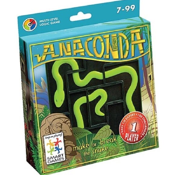 Smart Games Anaconda Logic Strategy Puzzle Brain Game STEM Activity COMPLETE - Picture 2 of 11